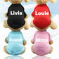 Personalized Dog Solid Color Cute Hoodie