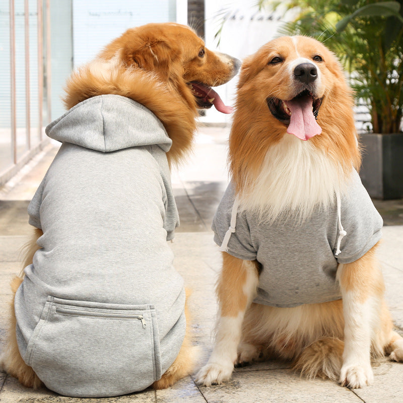 Personalized Dog Zipper Pocket Hoodie